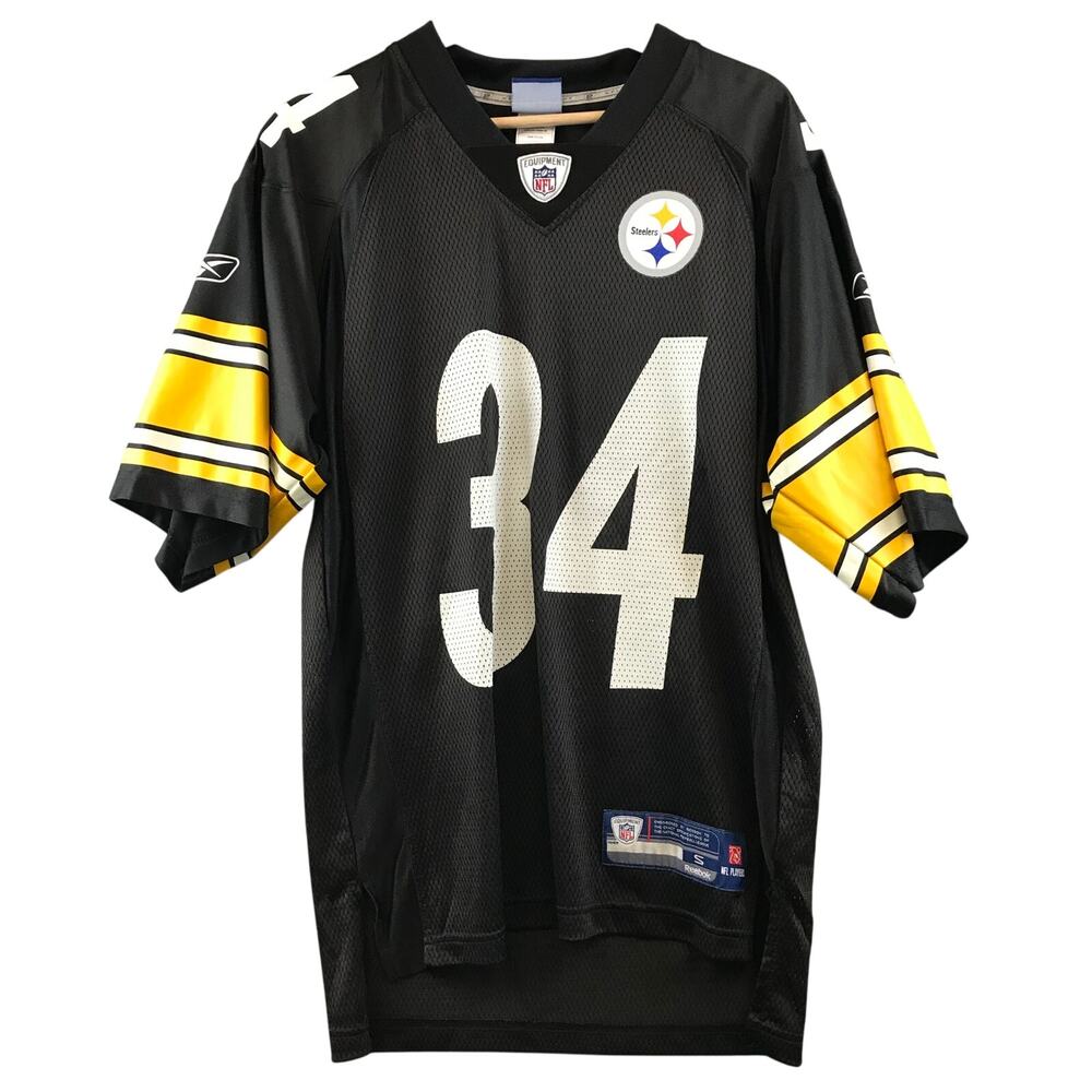 REEBOK NFL PITTSBURGH STEELERS #34 MENDENHALL FOOTBALL JERSEY S